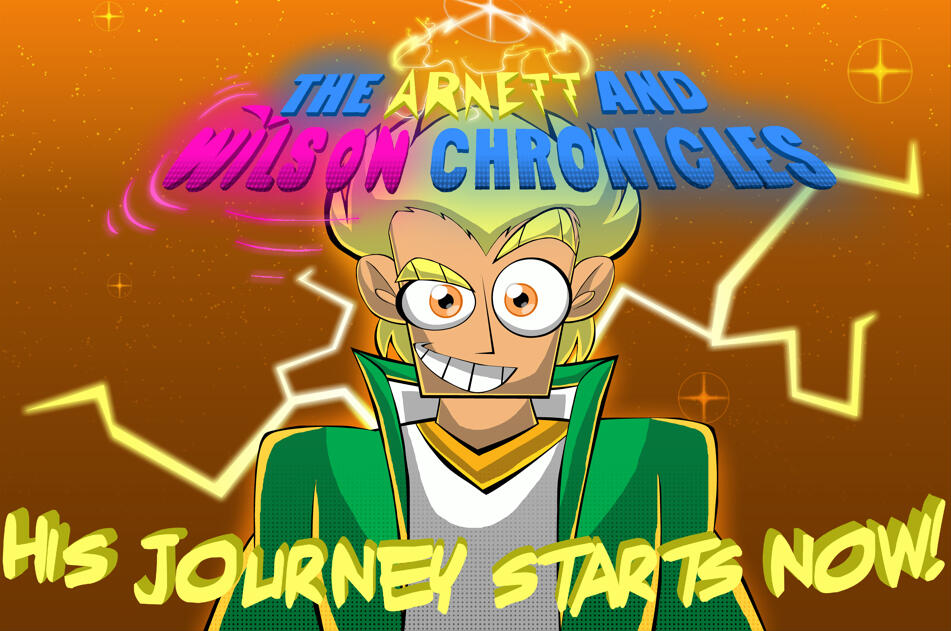 The cover art for my webcomic!